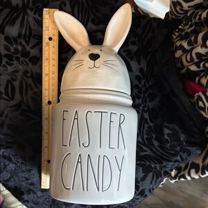 Rae Dunn White Artisan Collection Jar